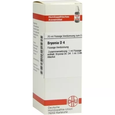 BRYONIA Dilution D4, 20 ml