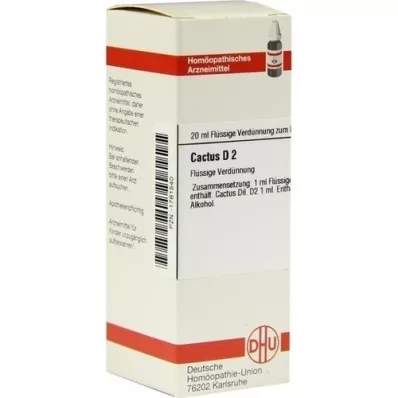 CACTUS Dilution D2, 20 ml CACTUS Dilution D2, 20 ml