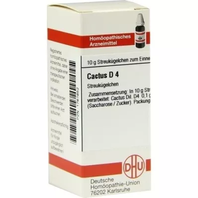 CACTUS D 4 globules, 10 g