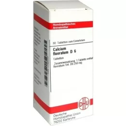 CALCIUM FLUORATUM D 6 comprimés, 80 pc
