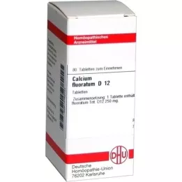 CALCIUM FLUORATUM D 12 comprimés, 80 pc