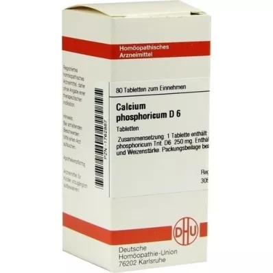 CALCIUM PHOSPHORICUM D 6 comprimés, 80 pc