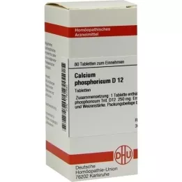 CALCIUM PHOSPHORICUM D 12 comprimés, 80 pc