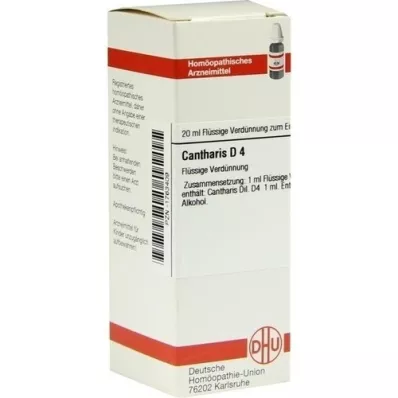 CANTHARIS Dilution D4, 20 ml