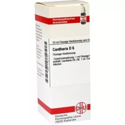 CANTHARIS Dilution D6, 20 ml