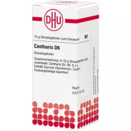 CANTHARIS D 6 globules, 10 g