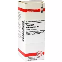 CAUSTICUM HAHNEMANNI Dilution D6, 20 ml