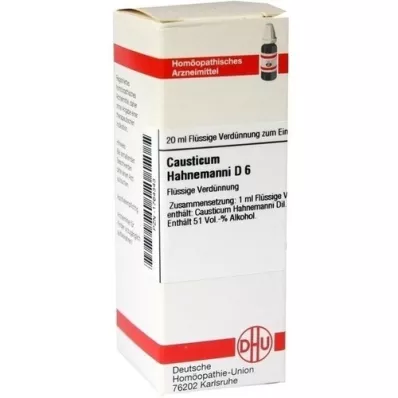 CAUSTICUM HAHNEMANNI Dilution D6, 20 ml