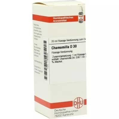 CHAMOMILLA Dilution D30, 20 ml