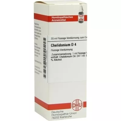 CHELIDONIUM Dilution D4, 20 ml