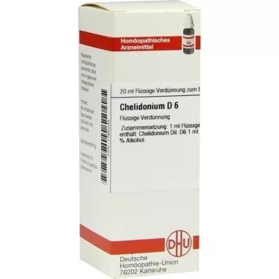 CHELIDONIUM Dilution D6, 20 ml