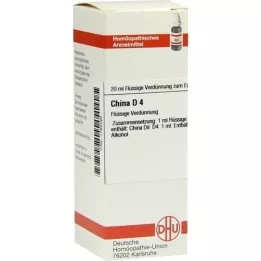 CHINA Dilution D4, 20 ml
