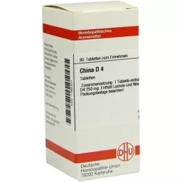 CHINA D 4 comprimés, 80 pc