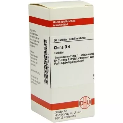 CHINA D 4 comprimés, 80 pc CHINA D 4 comprimés, 80 pc
