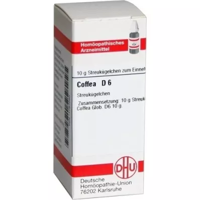 COFFEA D 6 globules, 10 g