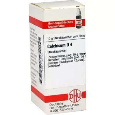 COLCHICUM D 4 globules, 10 g