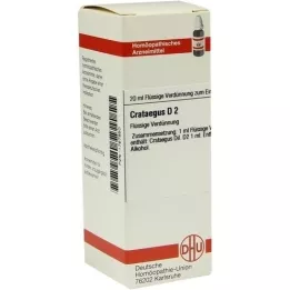 CRATAEGUS Dilution D2, 20 ml