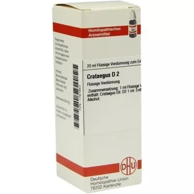 CRATAEGUS Dilution D2, 20 ml CRATAEGUS Dilution D2, 20 ml