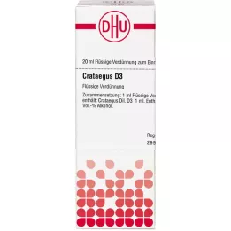 CRATAEGUS Dilution D3, 20 ml