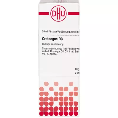 CRATAEGUS Dilution D3, 20 ml