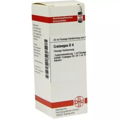 CRATAEGUS Dilution D4, 20 ml