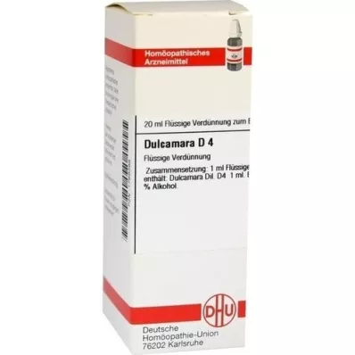 DULCAMARA Dilution D4, 20 ml