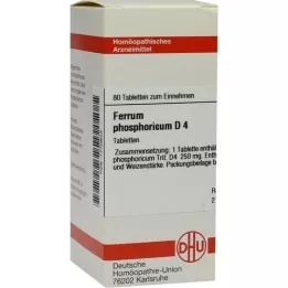FERRUM PHOSPHORICUM D 4 comprimés, 80 pc