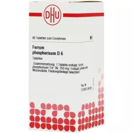FERRUM PHOSPHORICUM D 6 comprimés, 80 pc