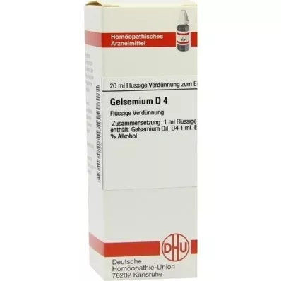 GELSEMIUM Dilution D4, 20 ml