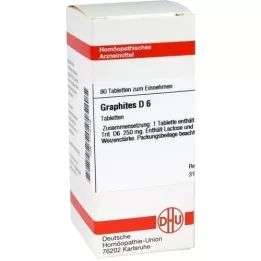 GRAPHITES D 6 comprimés, 80 pc