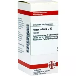 HEPAR SULFURIS D 12 comprimés, 80 pc