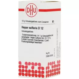 HEPAR SULFURIS D 12 globules, 10 g