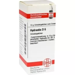 HYDRASTIS D 6 globules, 10 g