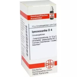 IPECACUANHA D 4 globules, 10 g