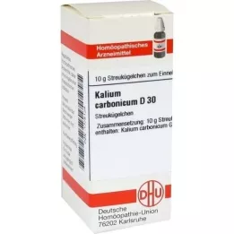 KALIUM CARBONICUM D 30 globules, 10 g