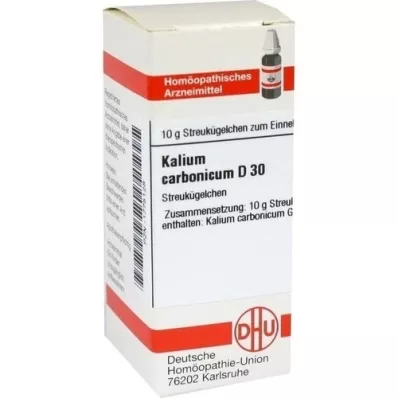 KALIUM CARBONICUM D 30 globules, 10 g