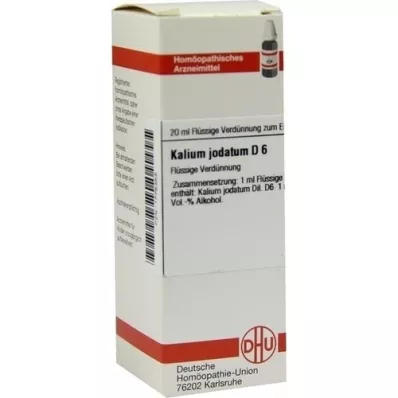 KALIUM JODATUM Dilution D6, 20 ml