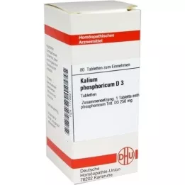 KALIUM PHOSPHORICUM D 3 comprimés, 80 pc