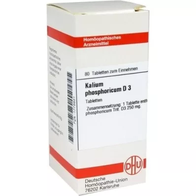 KALIUM PHOSPHORICUM D 3 comprimés, 80 pc
