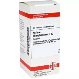 KALIUM PHOSPHORICUM D 12 comprimés, 80 pc