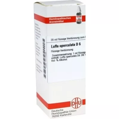 LUFFA OPERCULATA Dilution D6, 20 ml LUFFA OPERCULATA Dilution D6, 20 ml