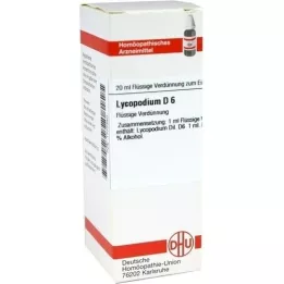 LYCOPODIUM Dilution D6, 20 ml