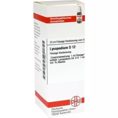 LYCOPODIUM Dilution D12, 20 ml