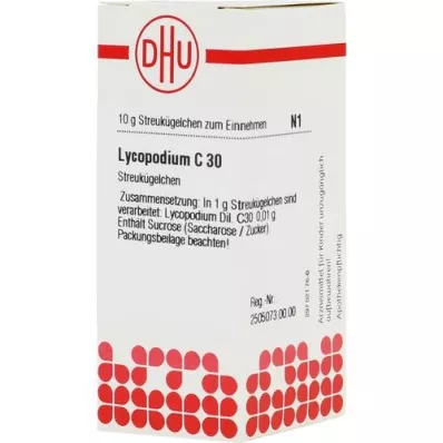 LYCOPODIUM C 30 globules, 10 g