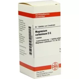 MAGNESIUM CARBONICUM D 6 comprimés, 80 pc