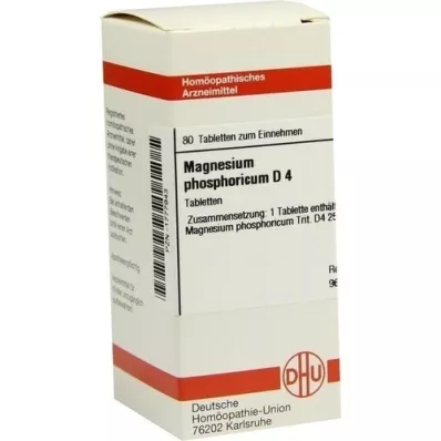 MAGNESIUM PHOSPHORICUM D 4 comprimés, 80 pc