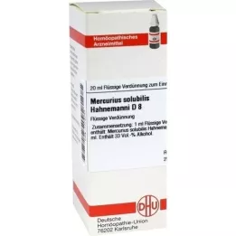 MERCURIUS SOLUBILIS Hahnemanni D 8 Dilution, 20 ml