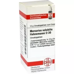 MERCURIUS SOLUBILIS Hahnemanni D 30 globules, 10 g