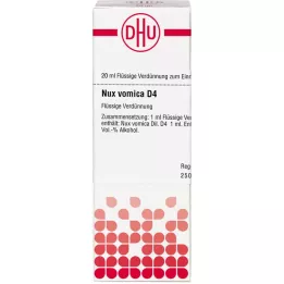 NUX VOMICA Dilution D4, 20 ml