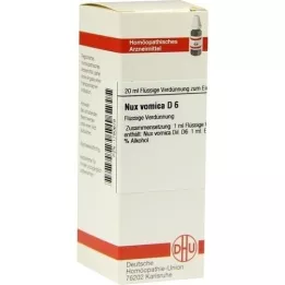 NUX VOMICA Dilution D6, 20 ml
